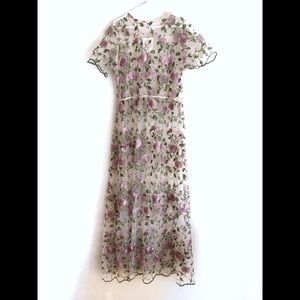 Ultra Feminine!  LuLaRoe Deanne II Sheer Dress!